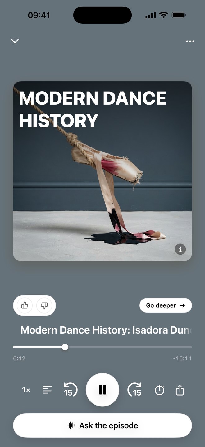 Daybrain player: Modern Dance History